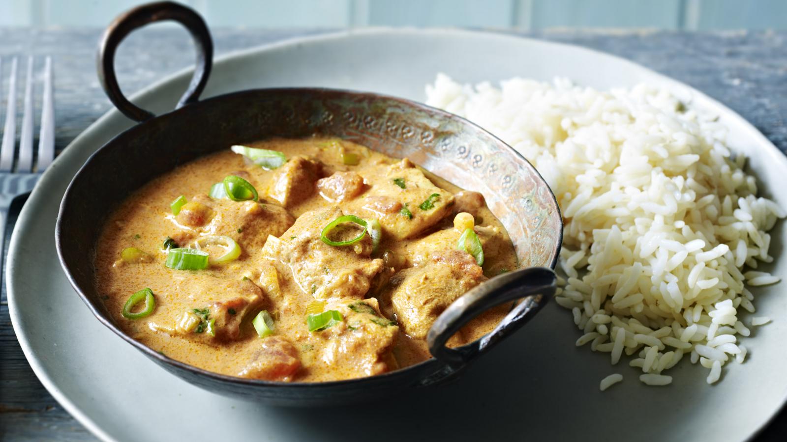 Easy chicken curry