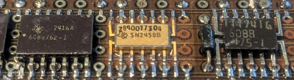 Three types of surface-mount packages. Three types of surface-mount packages.