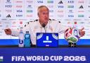 France head coach Didier Deschamps has no concerns about the Argentinian officials for their quarter-final (Martin Meissner/AP)