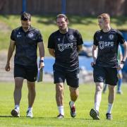 Gala assistant coach Liam Campbell (right) was disappointed by the side's first-half display